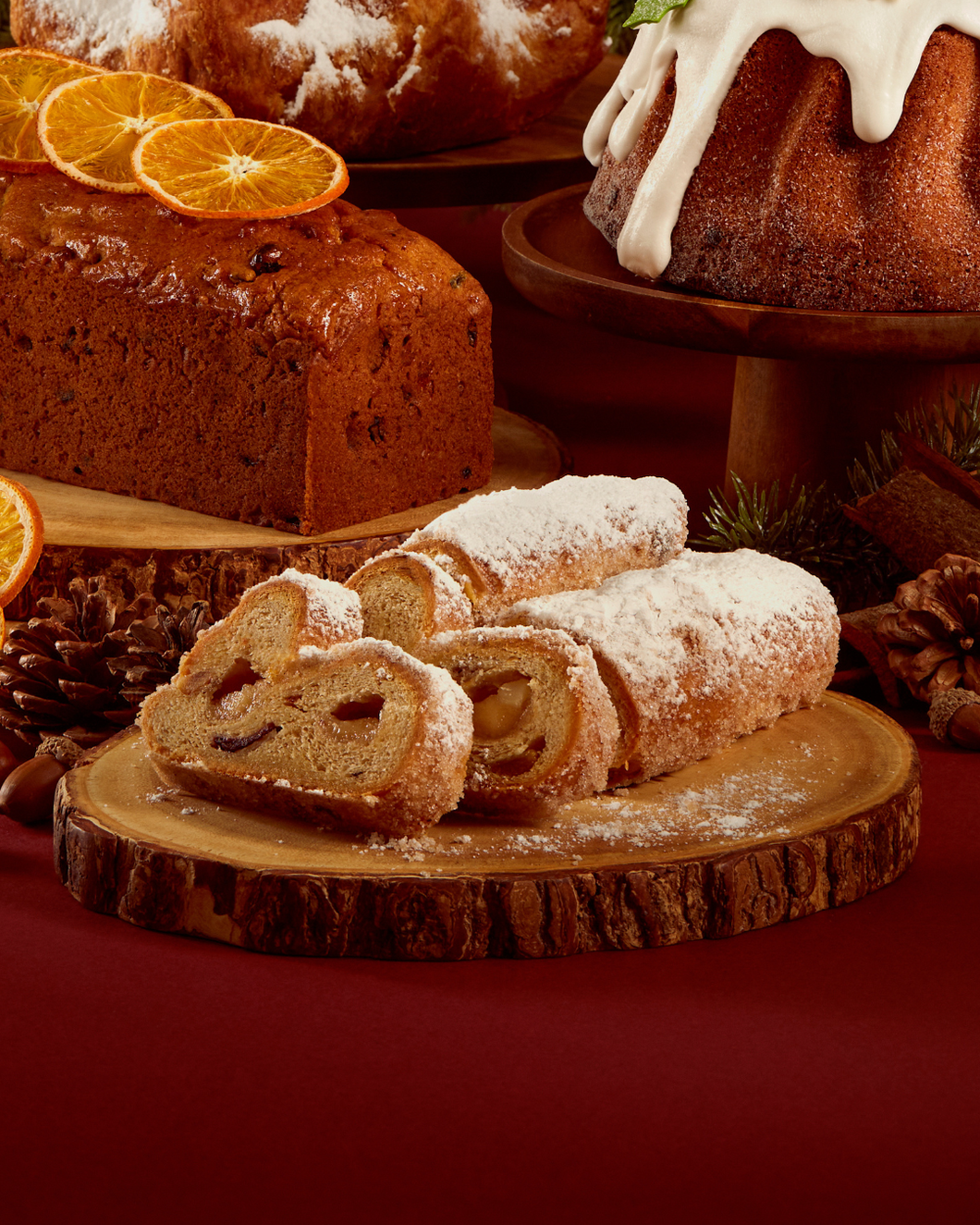 Marzipan and Dried Fruit Stollen