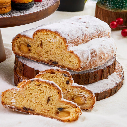 Marzipan and Dried Fruit Stollen