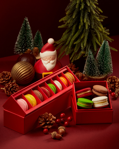 Christmas Macarons